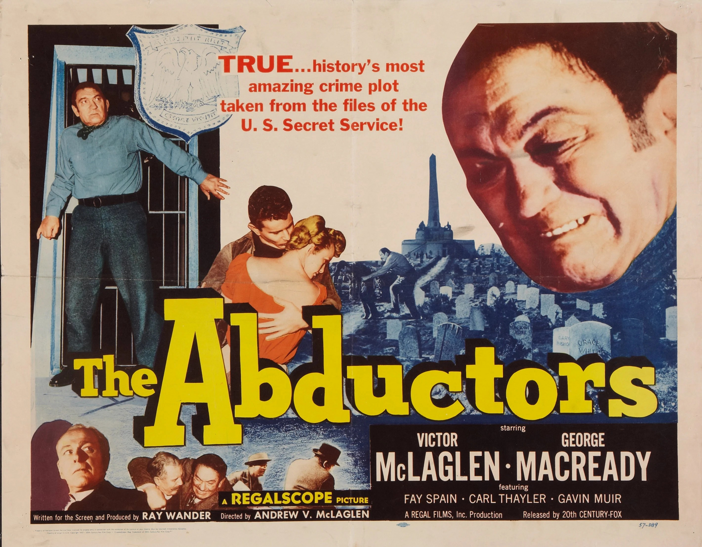 The Abductors (1957) DVD