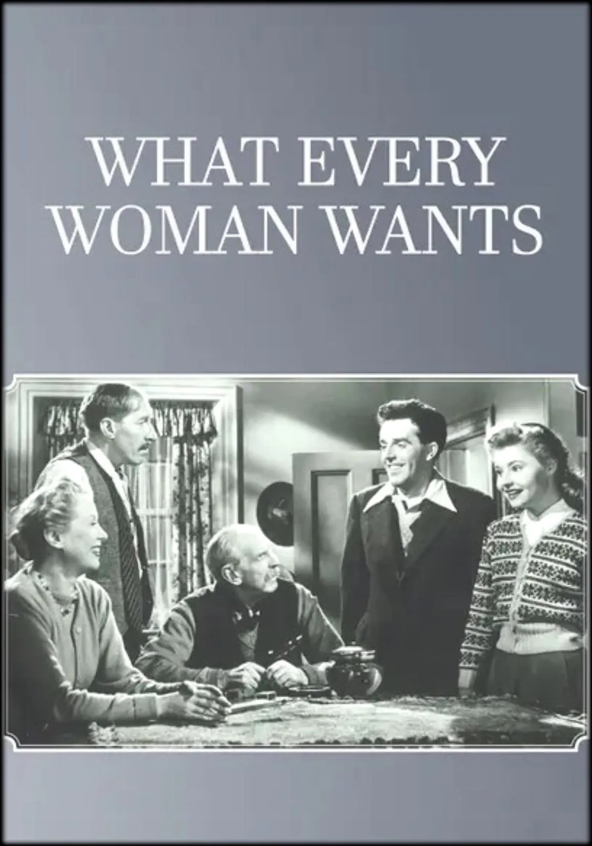 What Every Woman Wants (1954) DVD