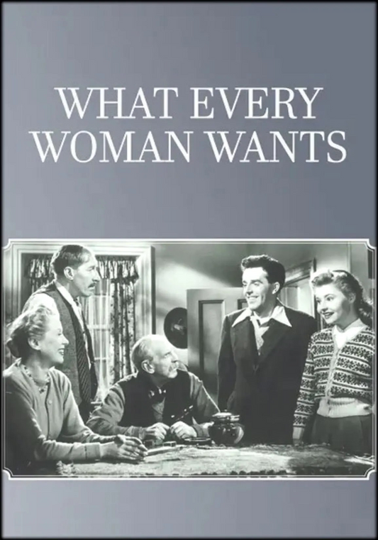 What Every Woman Wants (1954) DVD