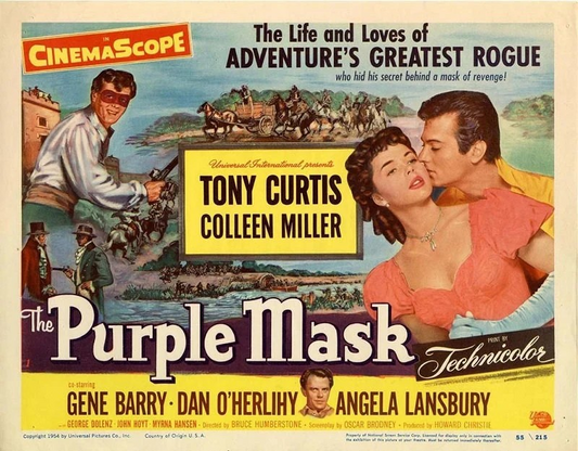 The Purple Mask (1955) DVD