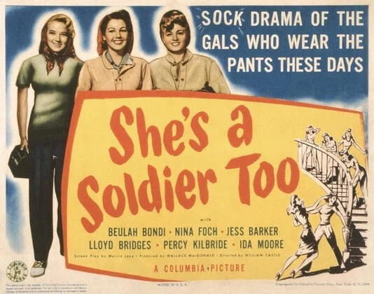 She's a Soldier Too (1944) DVD