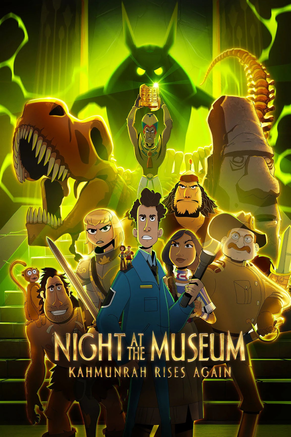 Night at the Museum: Kahmunrah Rises Again (2022) DVD