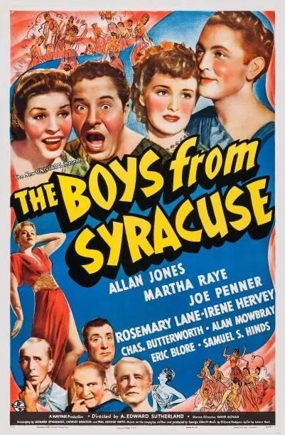 The Boys from Syracuse (1940) DVD