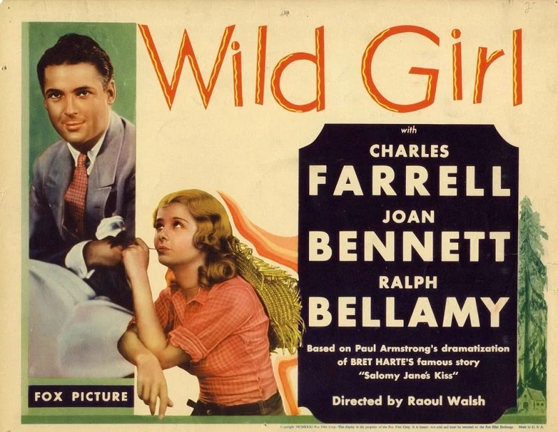 Wild Girl (1932) DVD