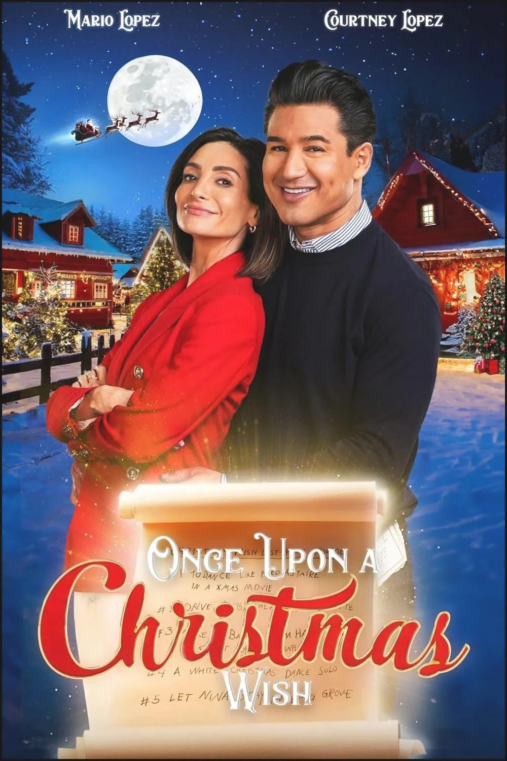 Once Upon a Christmas Wish (2024) DVD