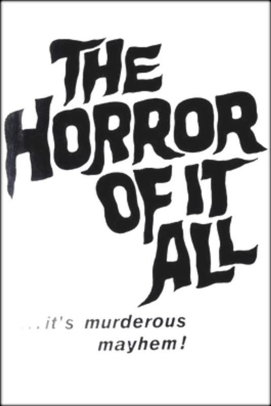 The Horror of It All (1964) DVD