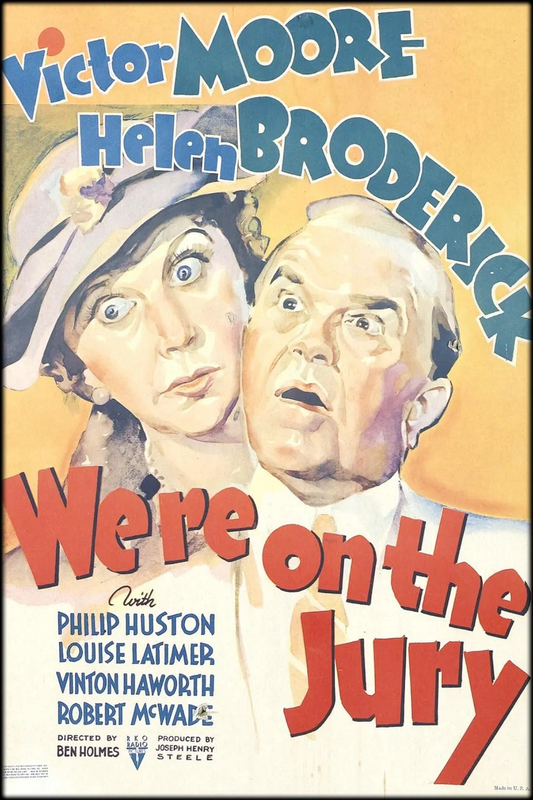 We're on the Jury (1937) DVD